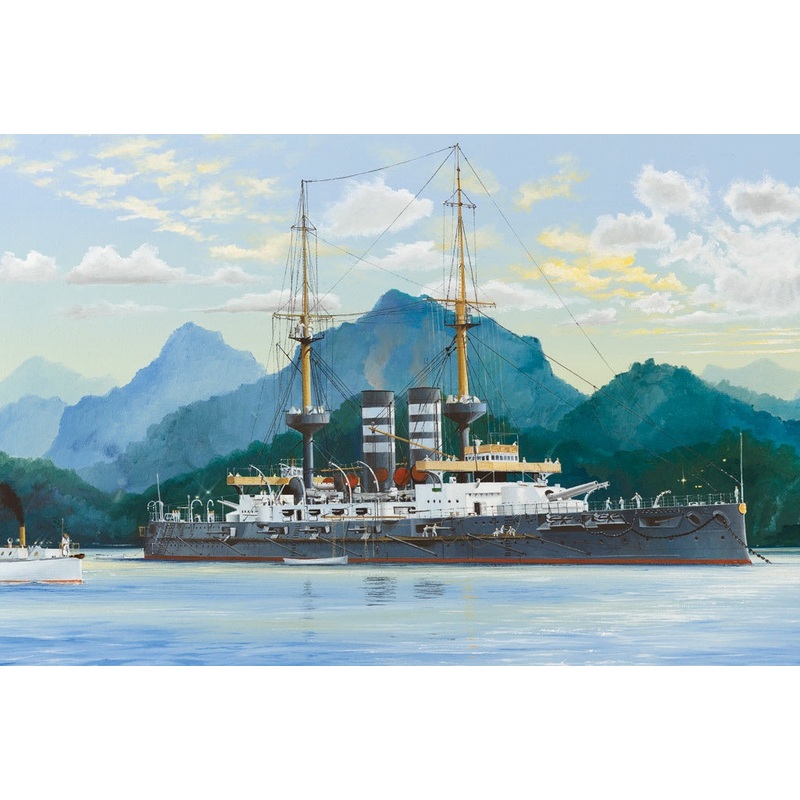 IJN Japanese Battleship Mikasa 1902 1/200 #82002 by Hobby Boss