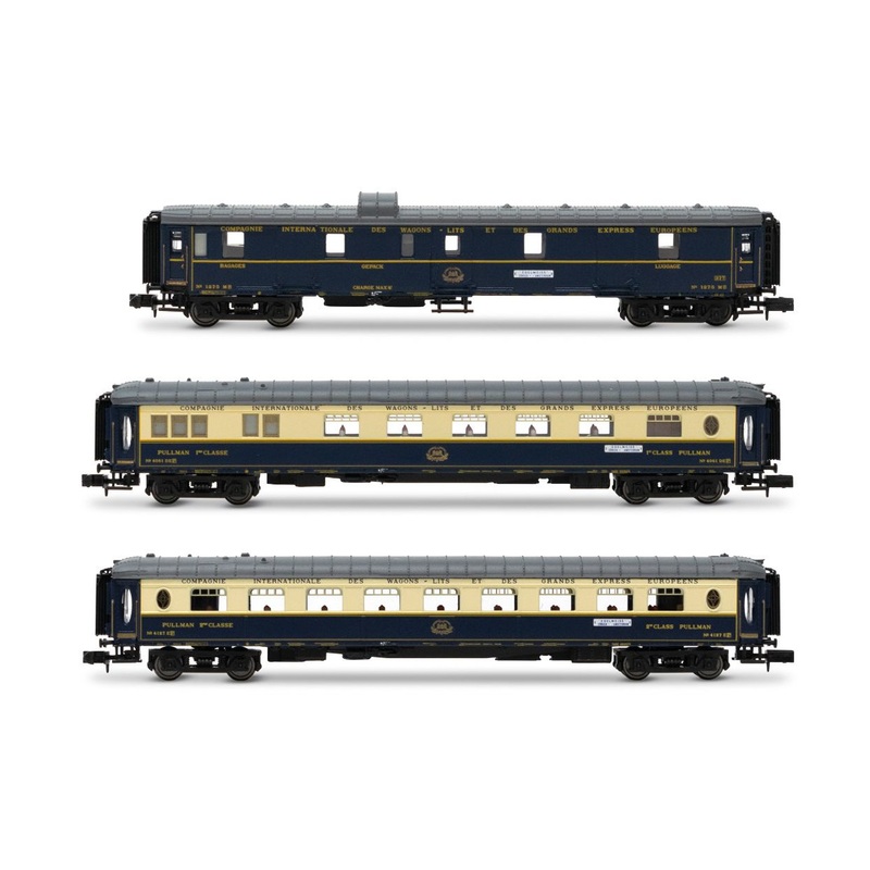 Passenger car set 2/2 Edelweiss Pullman Express CIWL Ep.II 3-piece