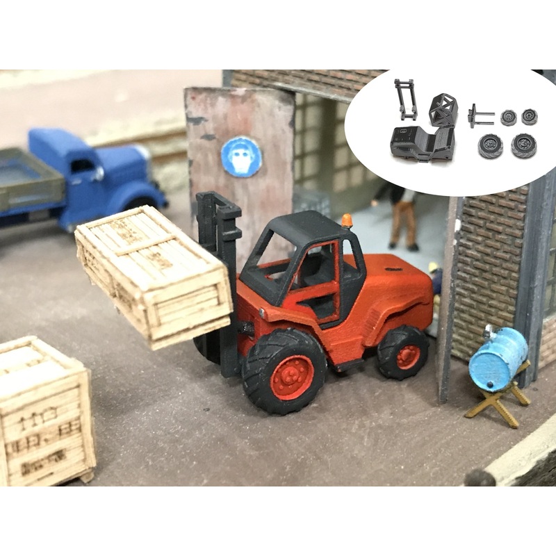 Off-road forklift 5t