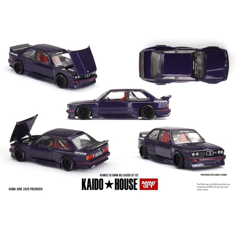 (PRE-ORDER) Mini GT x Kaido House 1:64 BMW M3 Kaido GT V2 KHMG216