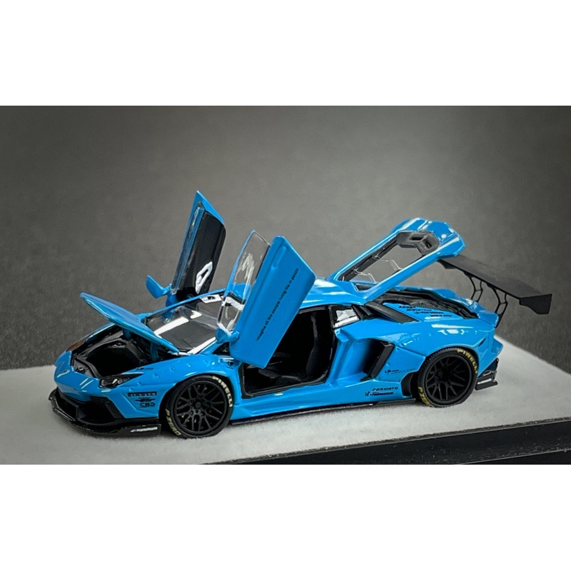 (PRE-ORDER) PGM 1:64 Lamborghini LBWK LP700 Blue