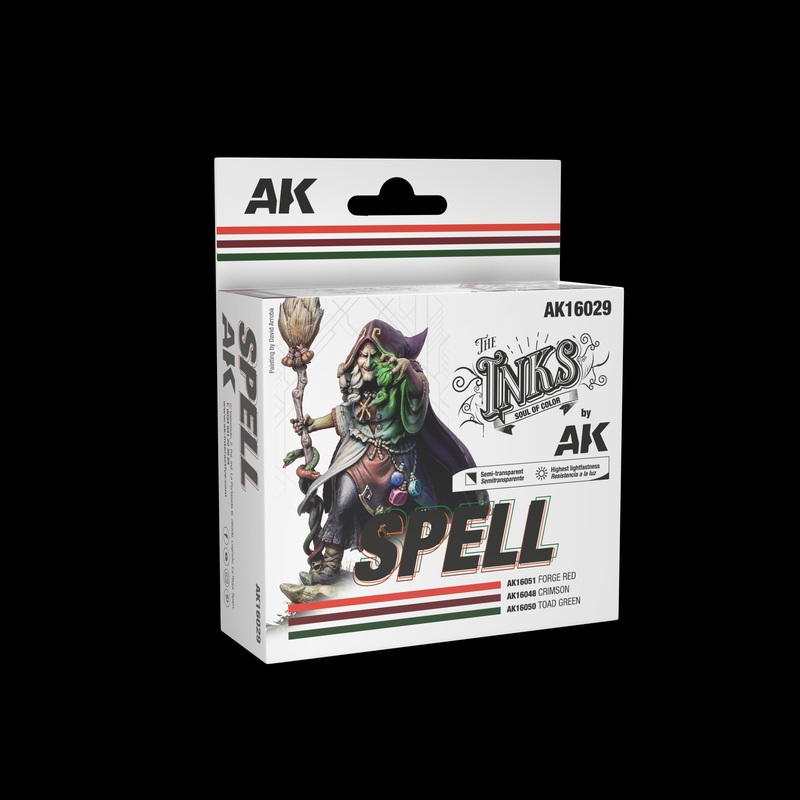 AK Interactive The INKS Sets Spell – Set of 3 Jars (Inks) – AK-16029