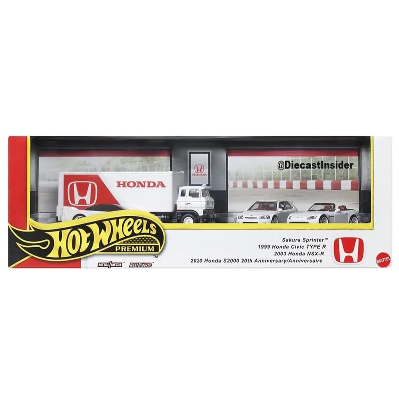 Hot Wheels Premium 1:64 Boxset 2025 HONDA