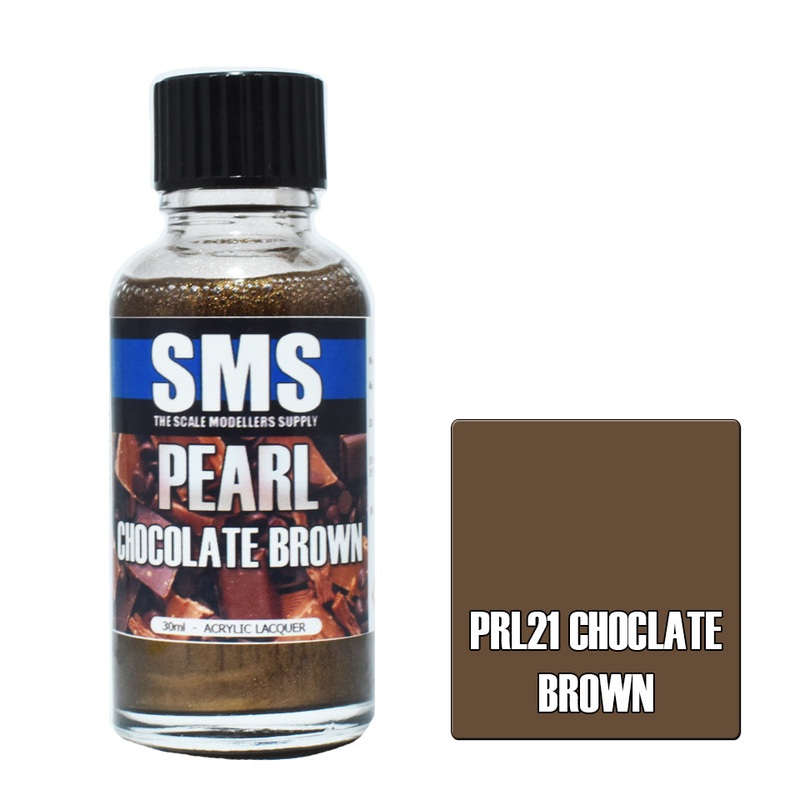 SMS Pearl Lacquer – PRL21 Chocolate Brown