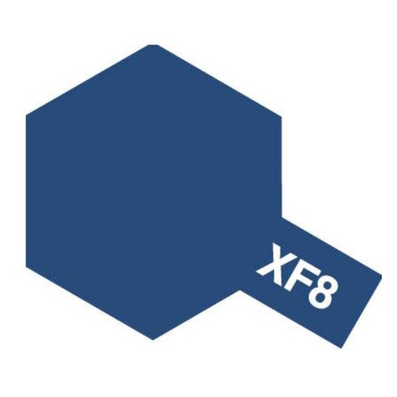 Tamiya Acrylic Paint XF-8 Flat Blue