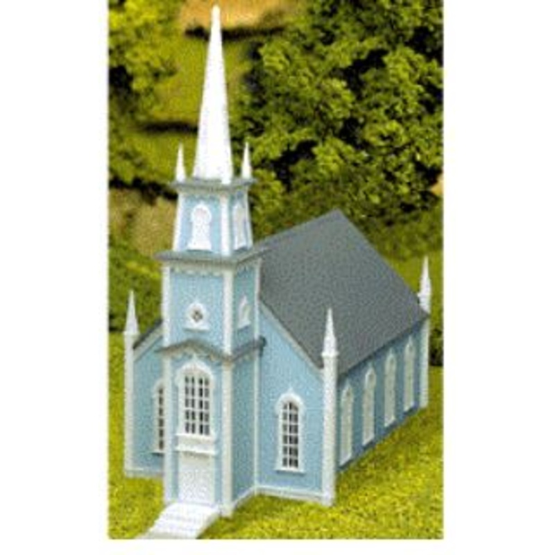 Atlas 19th Century American Church Kit – HO