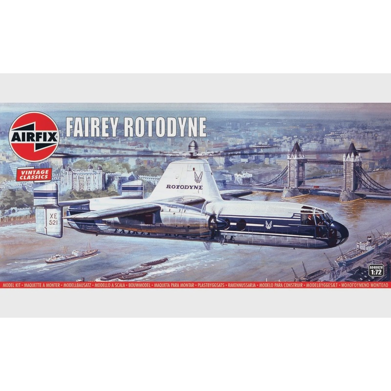 Fairey Rotodyne 1/72 #04002 by Airfix