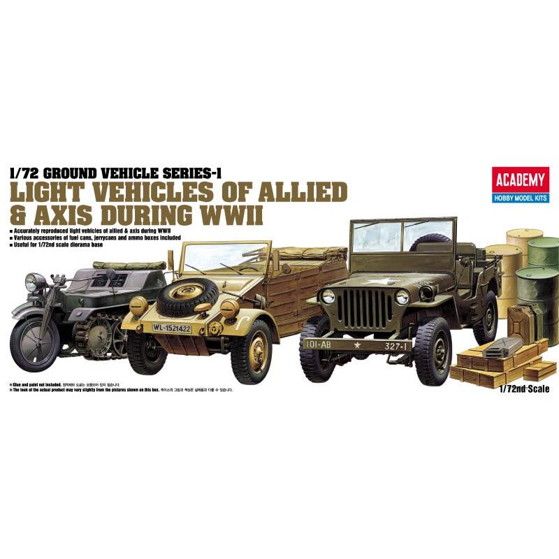 Ground Vehicle Series 1 1/72 #3416 by Academy