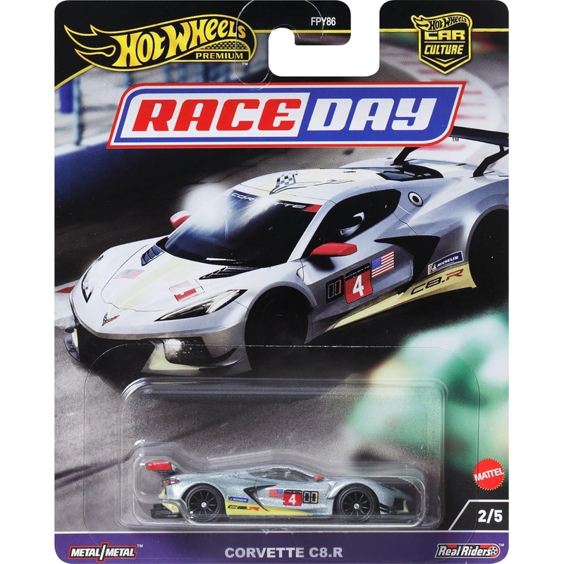 Hot Wheels 1:64 Race Day Corvette C8.R