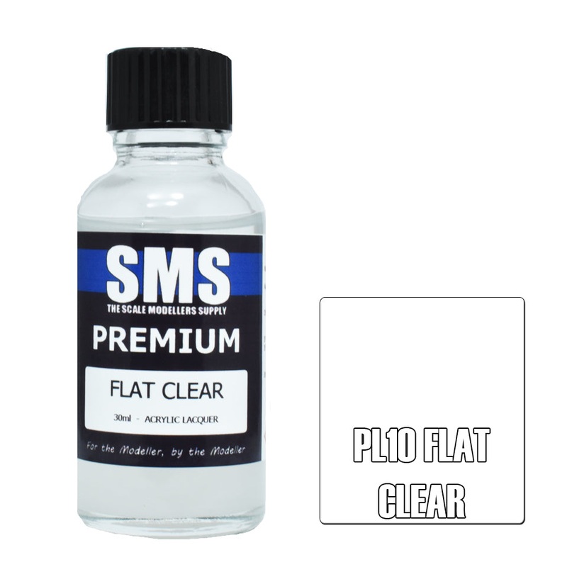SMS Premium Lacquer – PL10 Flat Clear
