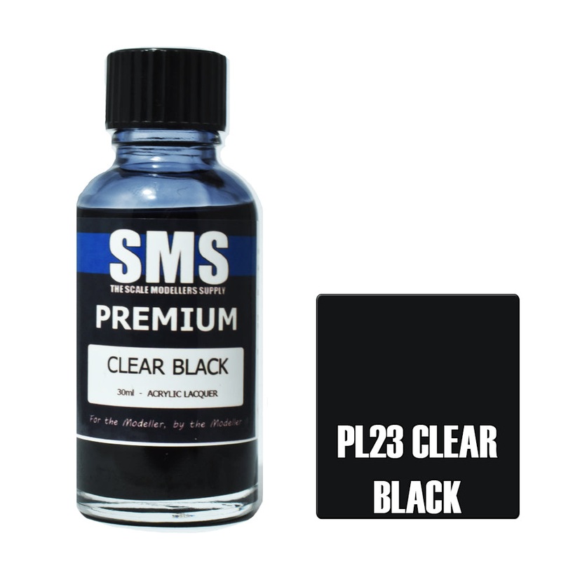 SMS Premium Lacquer – PL23 Clear Black