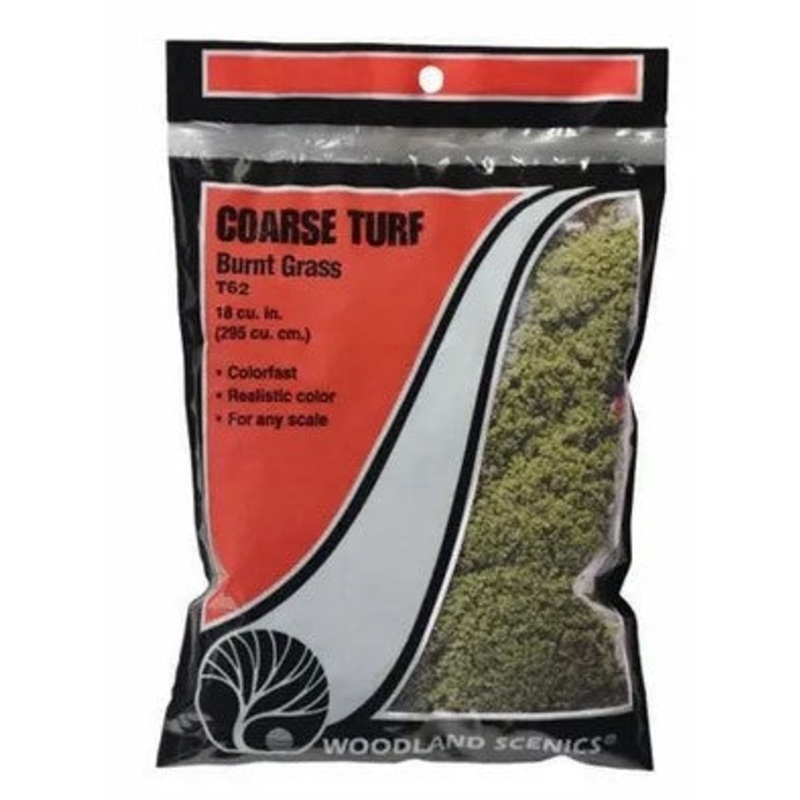 Woodland Scenics T62 Coarse Turf – Burnt Grass