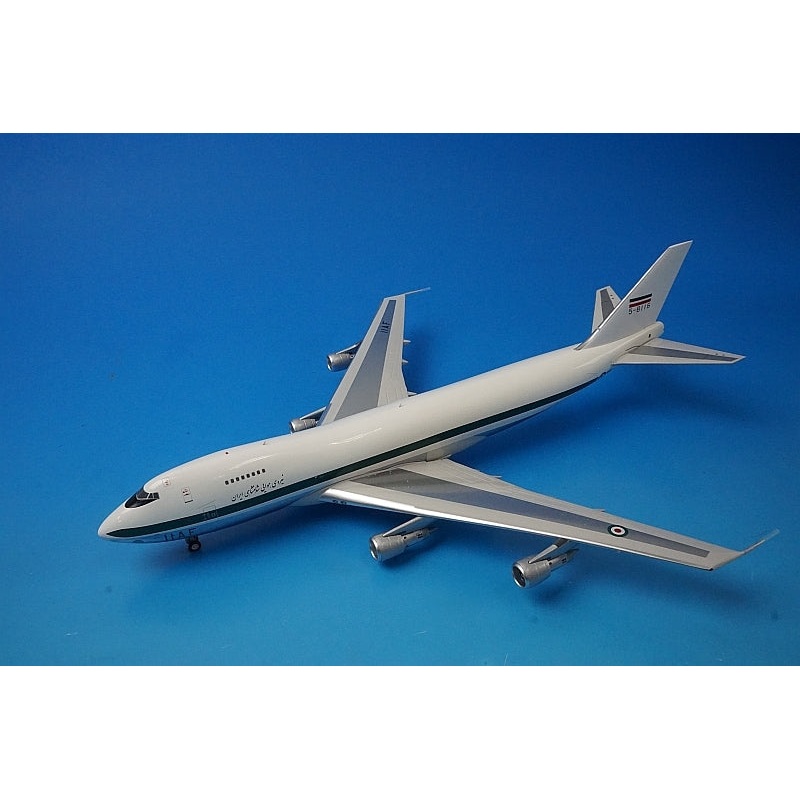 1:200 B747-200F Cargo Imperial Iranian Air Force 1977 #5-8116 IF741IIAF01P INFLIGHT airplane model