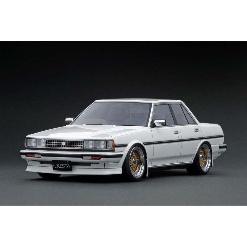 [ Back-order ] ignition model IG3828 1:18 Toyota CRESTA Super Lucent TWINCAM24 GX71 White model car
