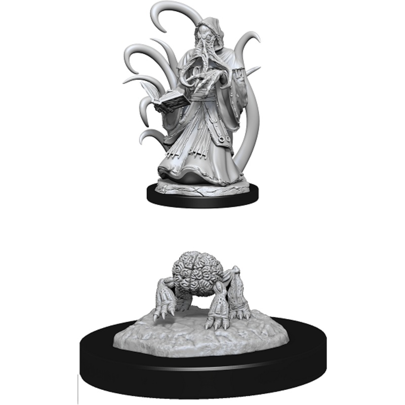 D&D Unpainted Mini – Alhoon & Intellect Devourer 90158