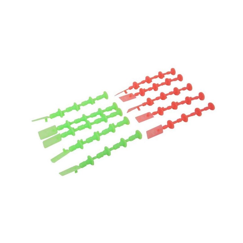 Estes Rockets 1/4A3, 1/2A3, A3 and A10 Starter Plugs (5 Orange, 5 Green) – EST2250