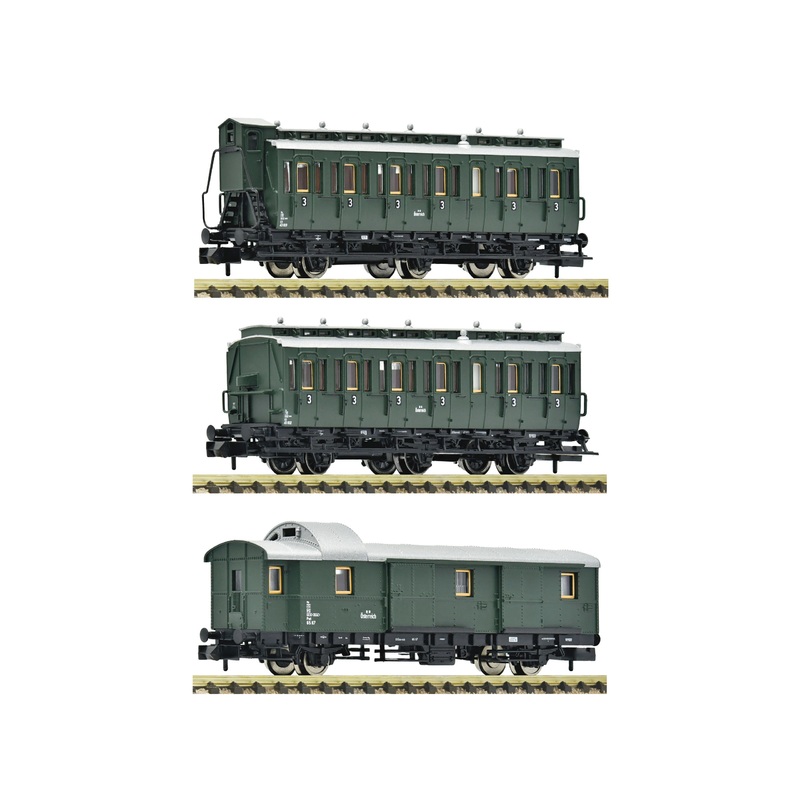Passenger car set passenger train BB Ep.III 3-part