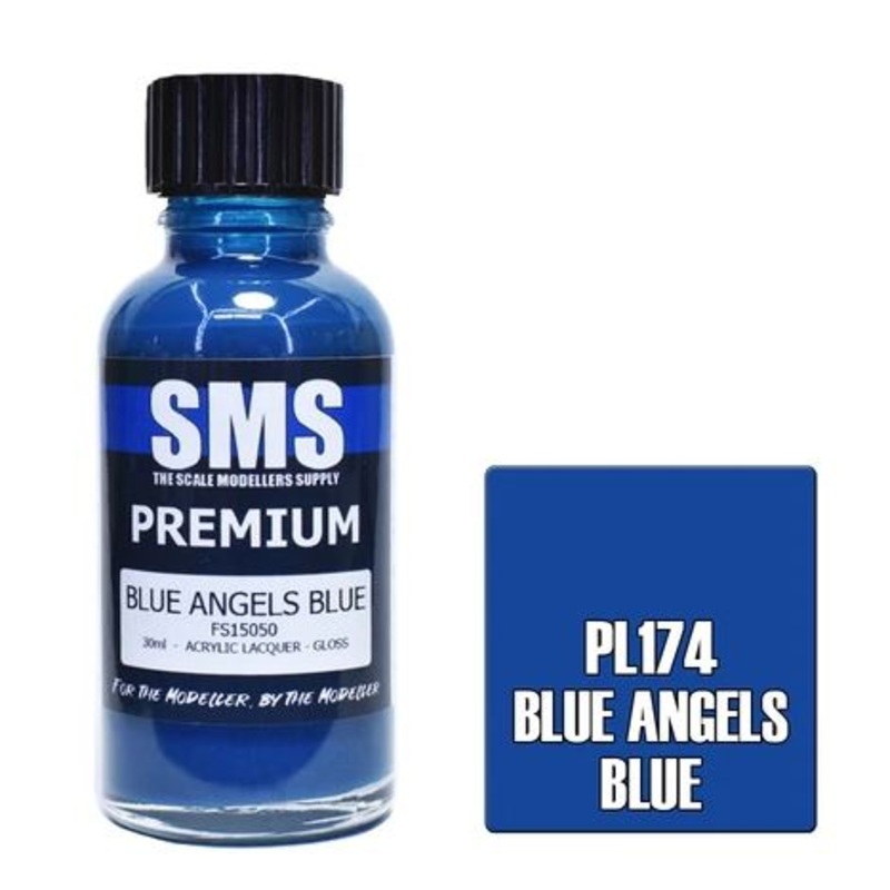 SMS Premium Lacquer – PL174 Blue Angels Blue