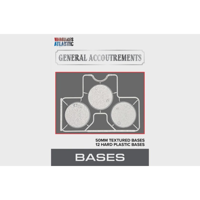 WGA 50mm Textured Bases (3mm Bevel) – WAAGA008