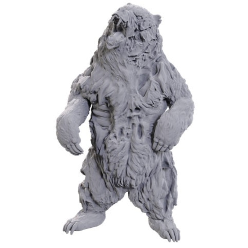 D&D Unpainted Mini – Zombie Grizzly Bear 90746