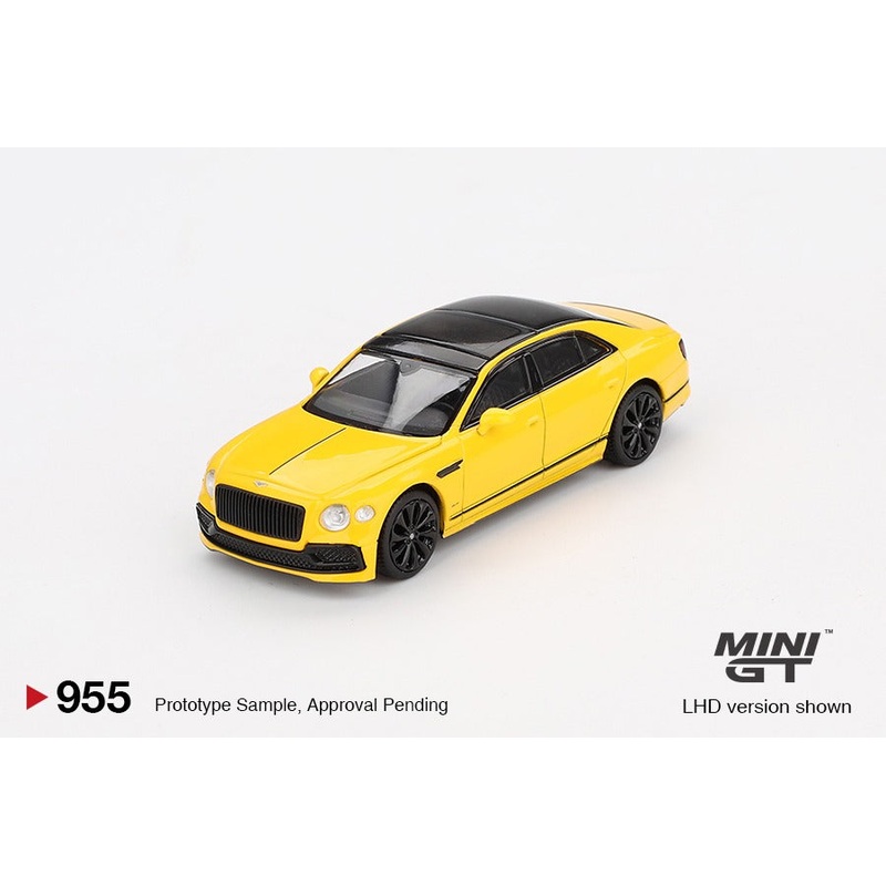 (PRE-ORDER) MINI GT 1:64 Bentley Flying Spur Monaco Yellow MGT00955-R