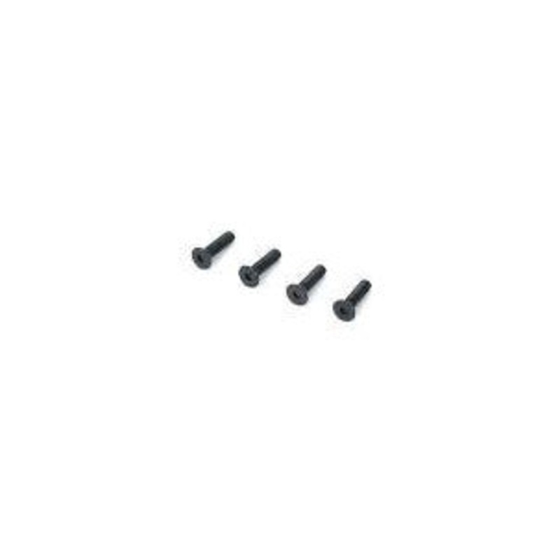 Du-Bro 3.0mm x 12 Flat-Head Socket Screws (4/pkg) DUB2288