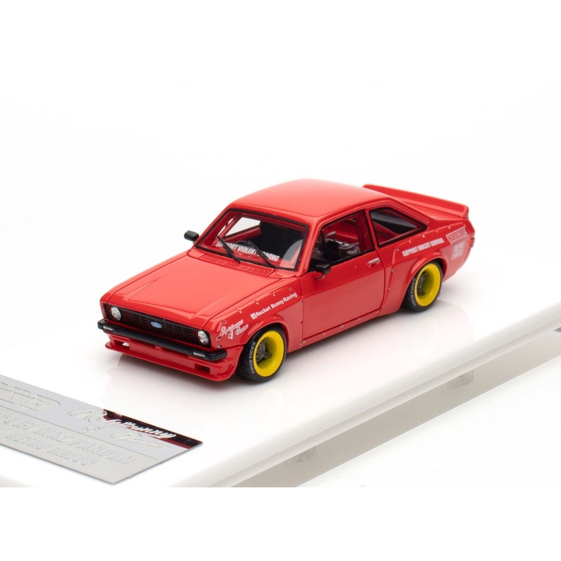 INNO64R 1:64 Ford Escort MK2 PANDEM EMOTION Retro Havoc Red