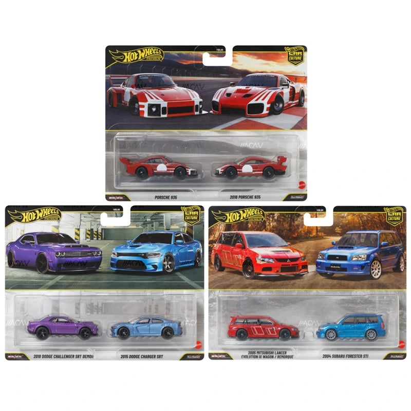 (PRE-ORDER) Hot Wheels Premium 1:64 2 Pack 2026 Set 1-3