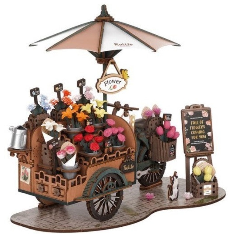 Rolife DIY Blossom Cart