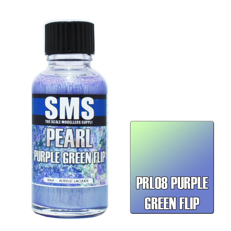 SMS Pearl Lacquer – PRL08 Purple Green Flip