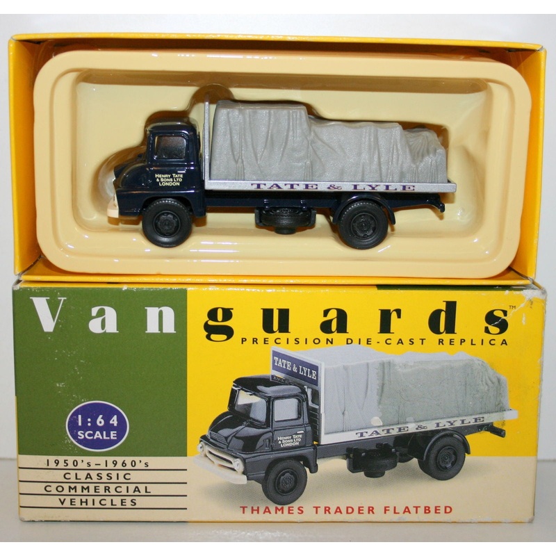 VANGUARDS 1/64 VA39000 THAMES TRADER FLATBED TATE & LYLE
