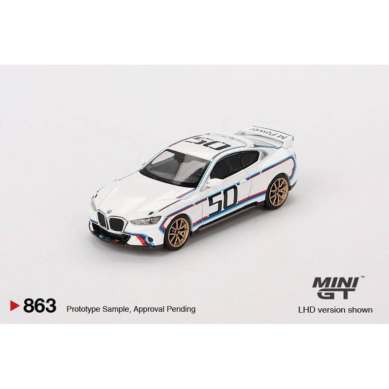 MINI GT 1:64 BMW 3.0 CSL White MGT00863-R