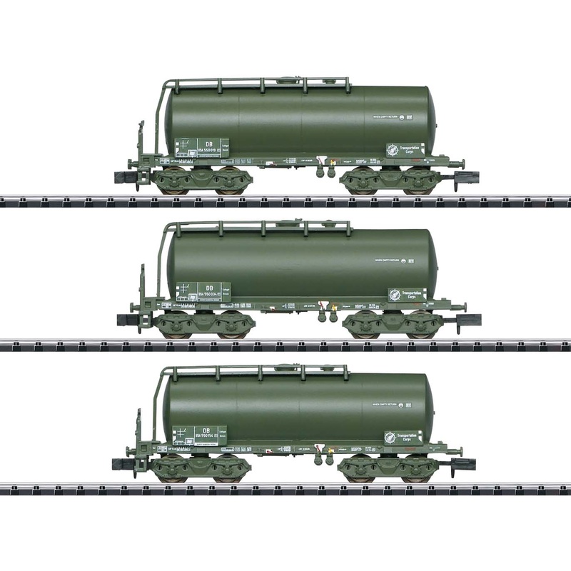 Goods wagon, tank wagon, 3 pieces. Set USTC DB Ep. III