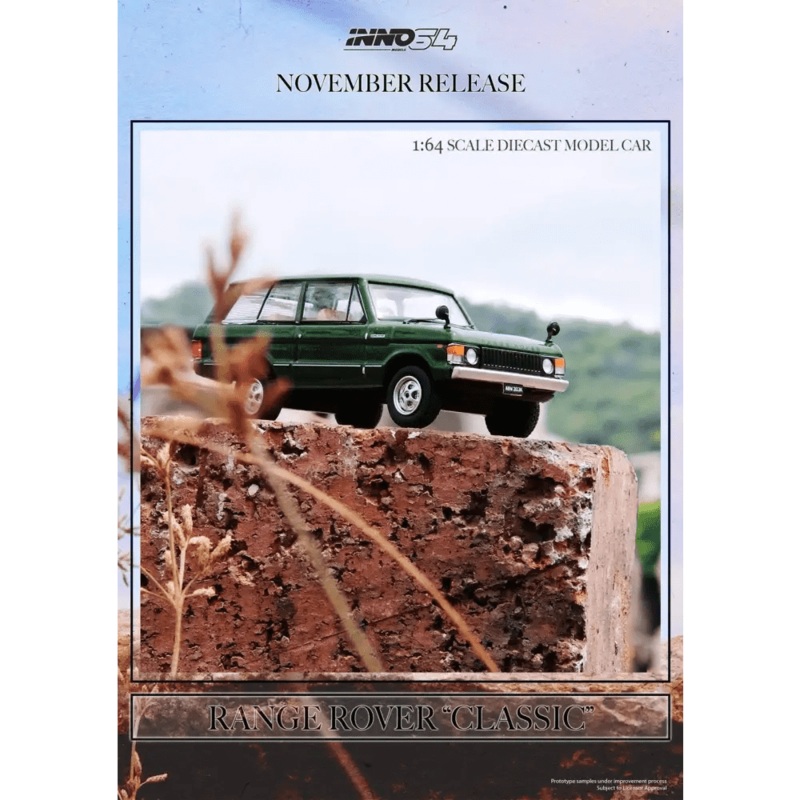 INNO64 1:64 Range Rover Classic Lincoln Green