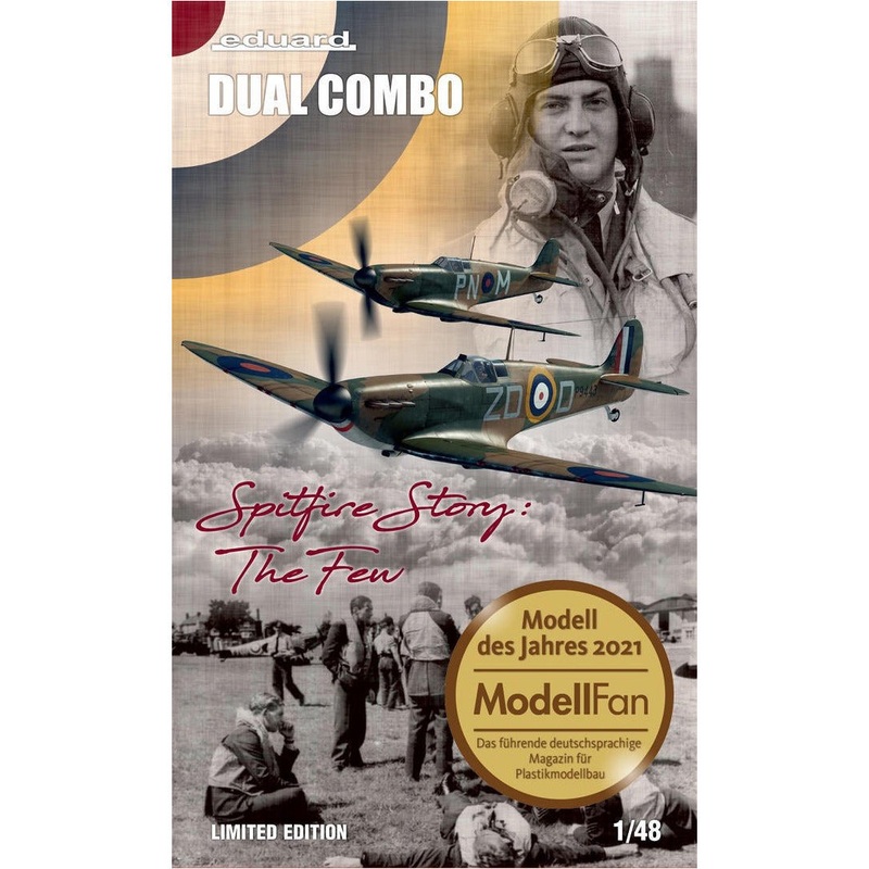 [Limited Edition Dual Combo] Spitfire Story: The Few  1/48 #11143 by Eduard