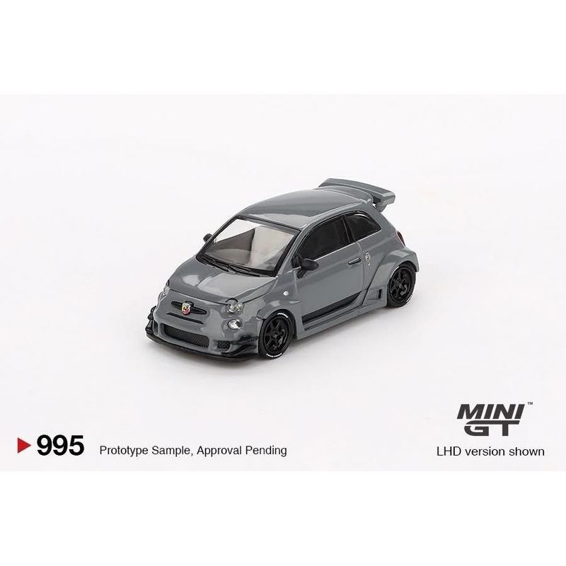 MINI GT 1:64 Abarth 595 LB-WORKS x Abas Works Grey MGT00995-L