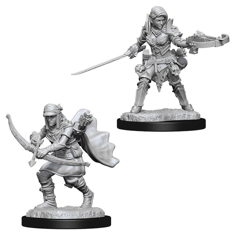 Pathfinder Unpainted Mini – Female Half-Elf-Ranger 73545
