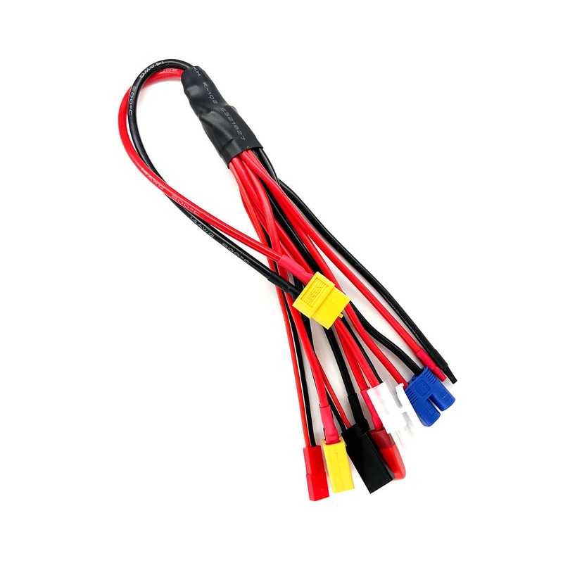 Racersedge 7-Function Charge Adapter to M XT60- 300mm wire – RCE1689