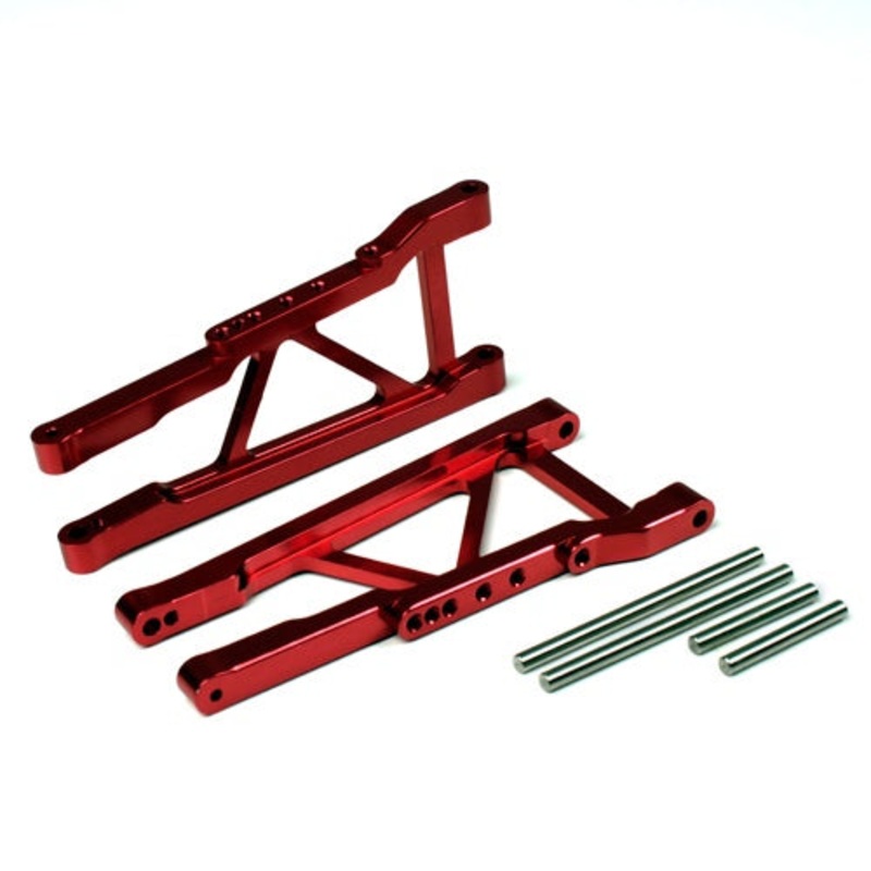 VEN4365R Atomik Traxxas Slash 4X4 1/10 Alloy A-Arm, Red. Replaces 3655X