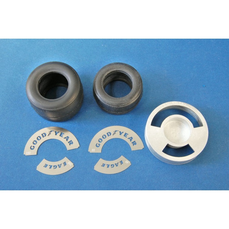 P989 Model Factory Hiro 1:20 Tire Template set (1980’s F1) Detail-Up Parts
