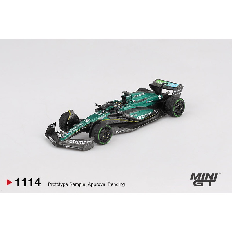 (PRE-ORDER) Aston Martin 1:64 AMR24 #18 Lance Stroll – 2024 F1 2024 Canadian GP MGT01114-L