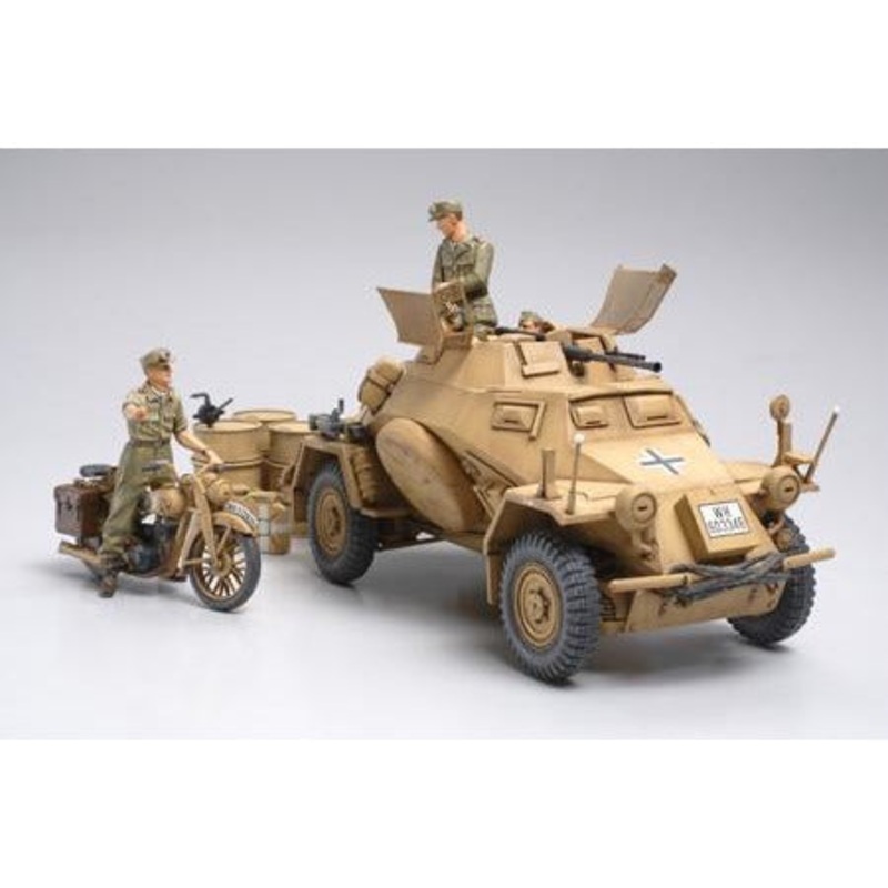 Sd.Kfz.222 Leichter Panzerspahwagen (4×4) Afrika-Korps 1/35 #35286 by Tamiya