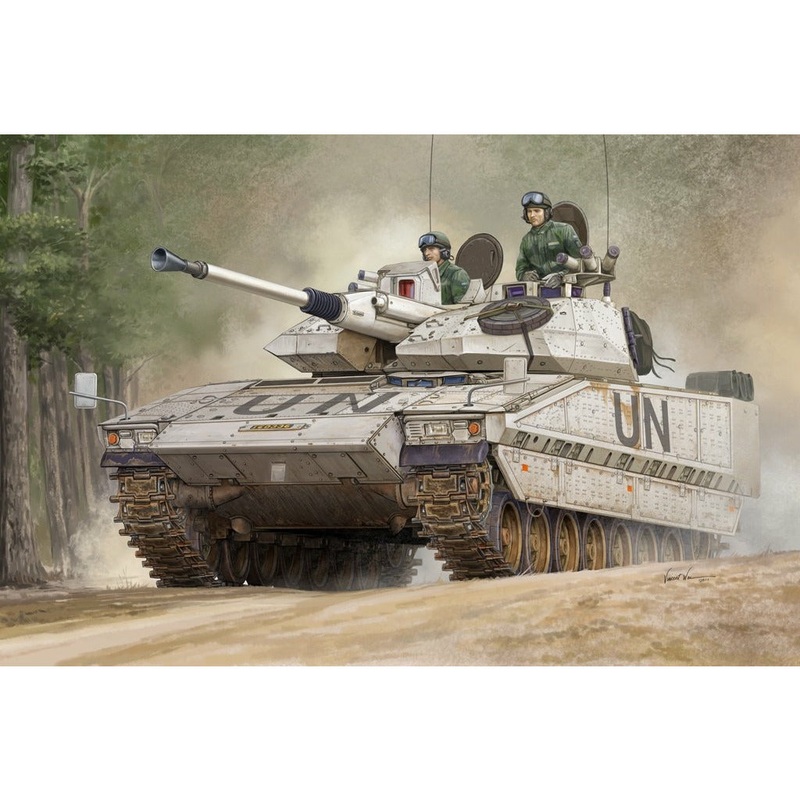 Swedish CV90-40C IFV /W Additional All-round Armour 1/35 #82475 by Hobby Boss