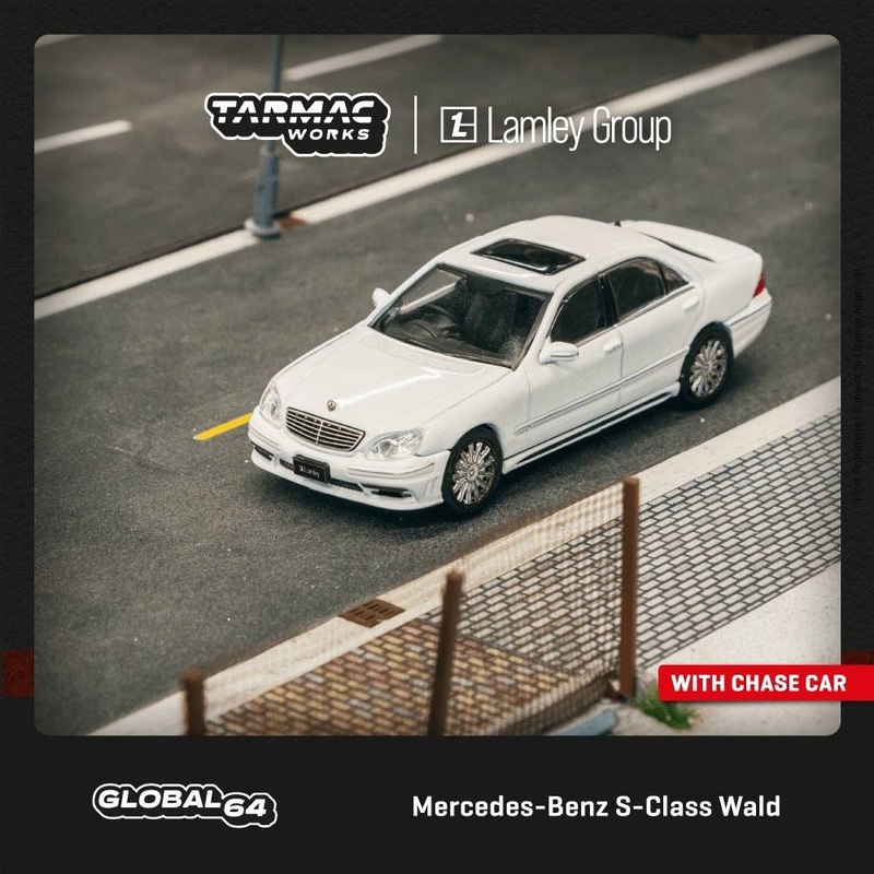 Tarmac Works 1:64 Mercdes-Benz S Class Wald Lamley Edition