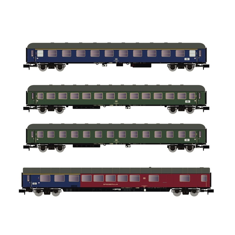 Passenger carriage set DB Ep.IV 4 pieces