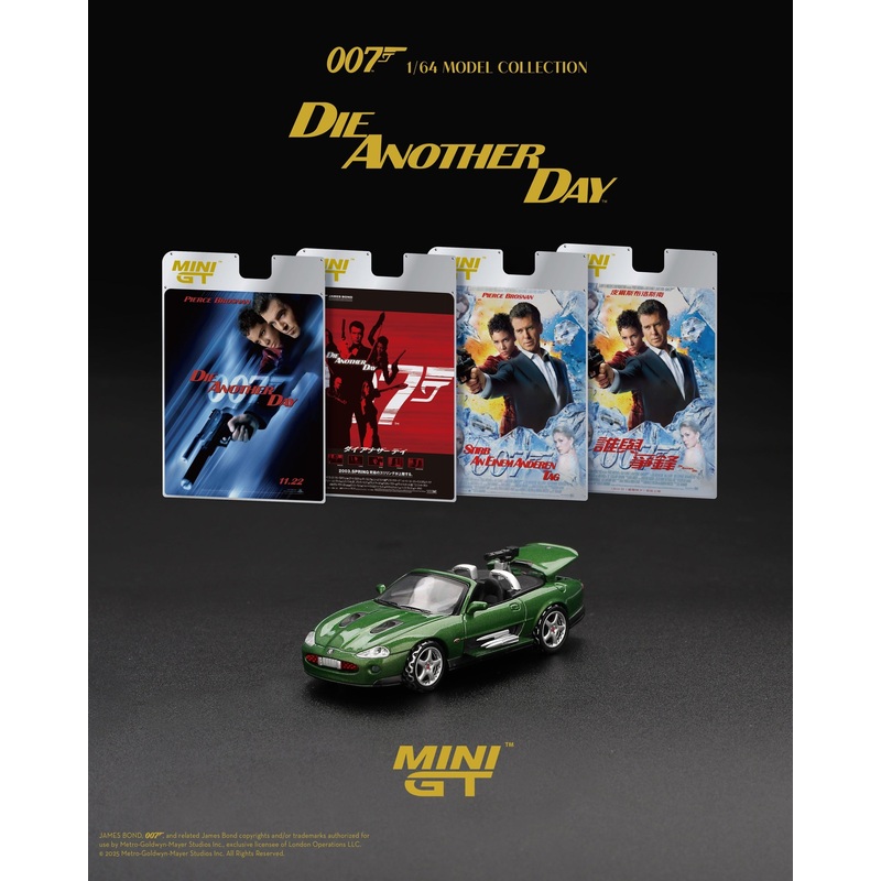 (PRE-ORDER) MINI GT 1:64 Jaguar XKR Die Another Day MGT00908-007E
