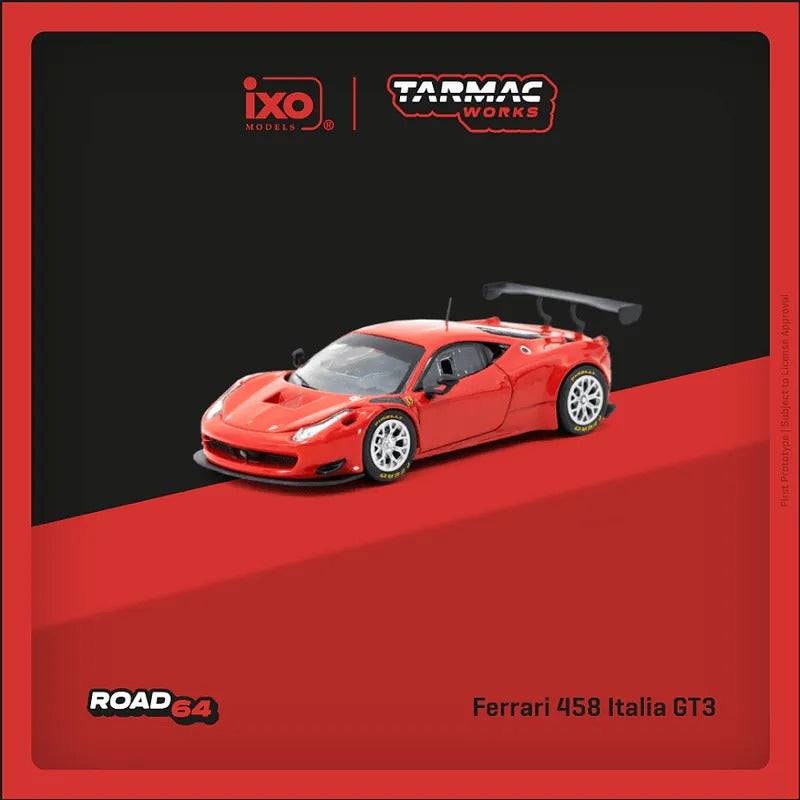 Tarmac Works x IXO Ferrari 458 Italia GT3 Red
