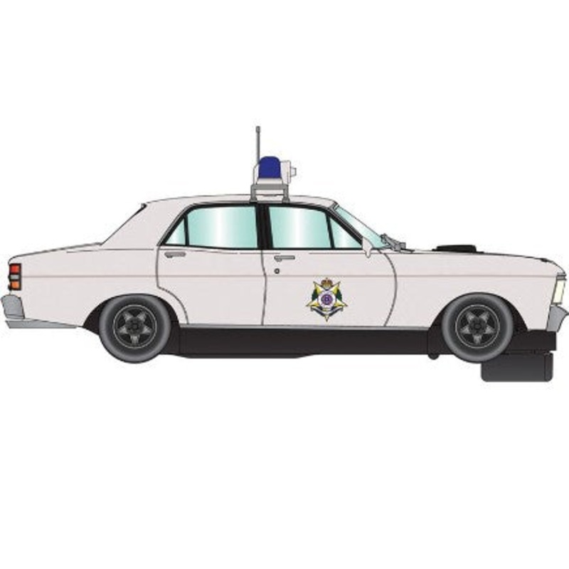 Scalex Ford XY Falcon Victorian Police Car