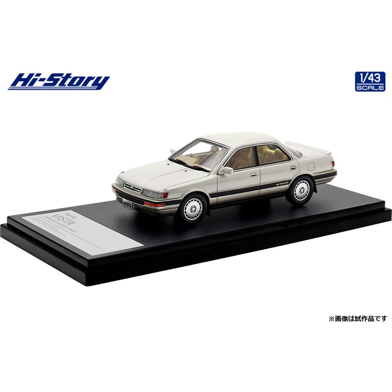 [ Back-order ] Hi-Story HS469GL 1:43 Toyota VISTA HARDTOP 2000GT 1987 Pearl Fragrance Stone resin model car