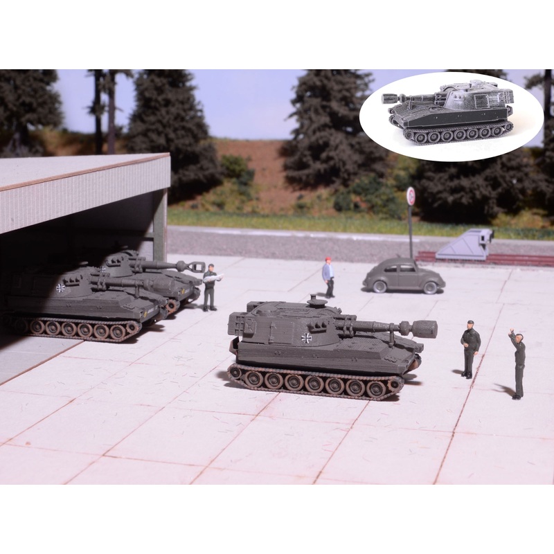 Self-propelled howitzer M109G – unpainted